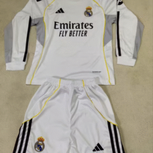 Real Madrid Long sleeve Jersey Kids